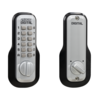 Lockeyusa Mechanical Keyless Deadbolt, Single Sided, M210, Marine Grade M210MG